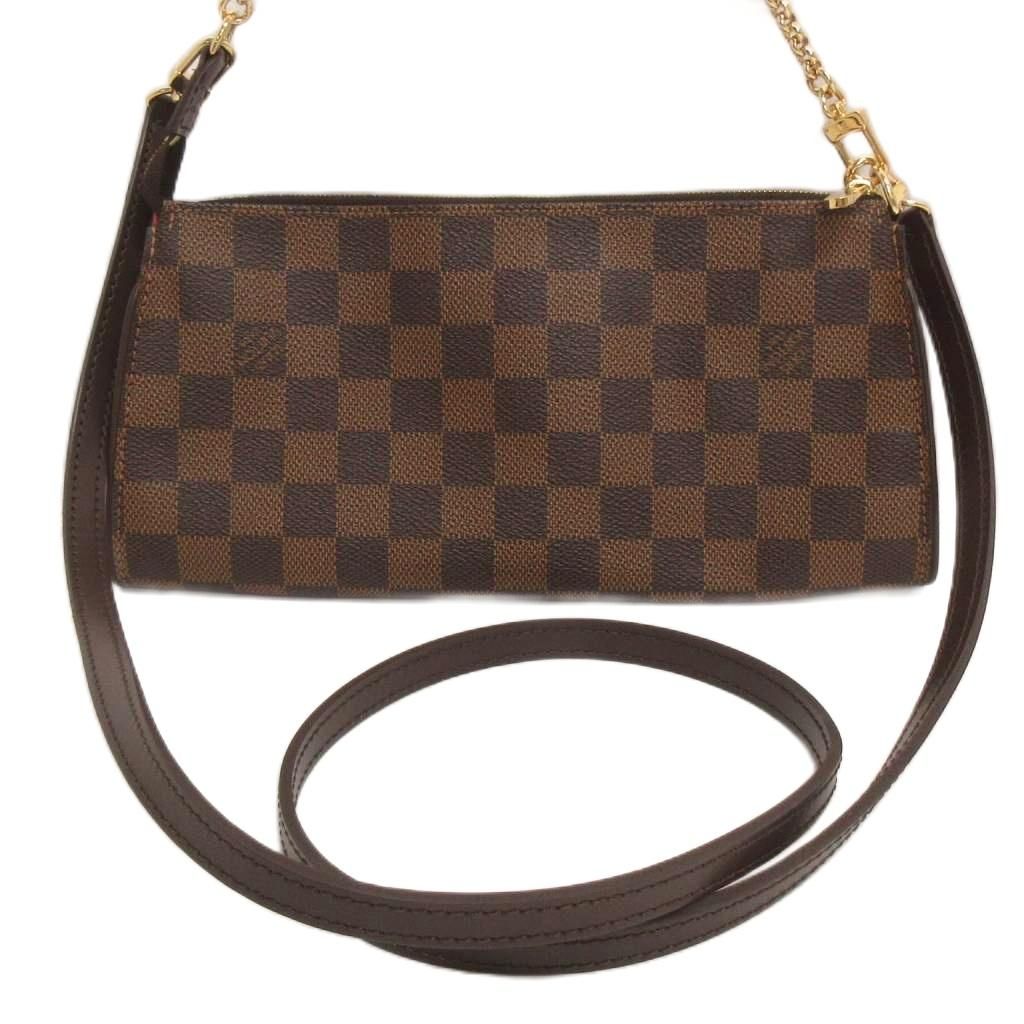 Louis Vuitton Damier Chain Shoulder Bag 2-Way Brown — view 3