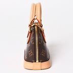 Louis Vuitton Monogram Canvas Cherry TM Nano Alma 2-Way Shoulder Bag Brown Gold — view 6