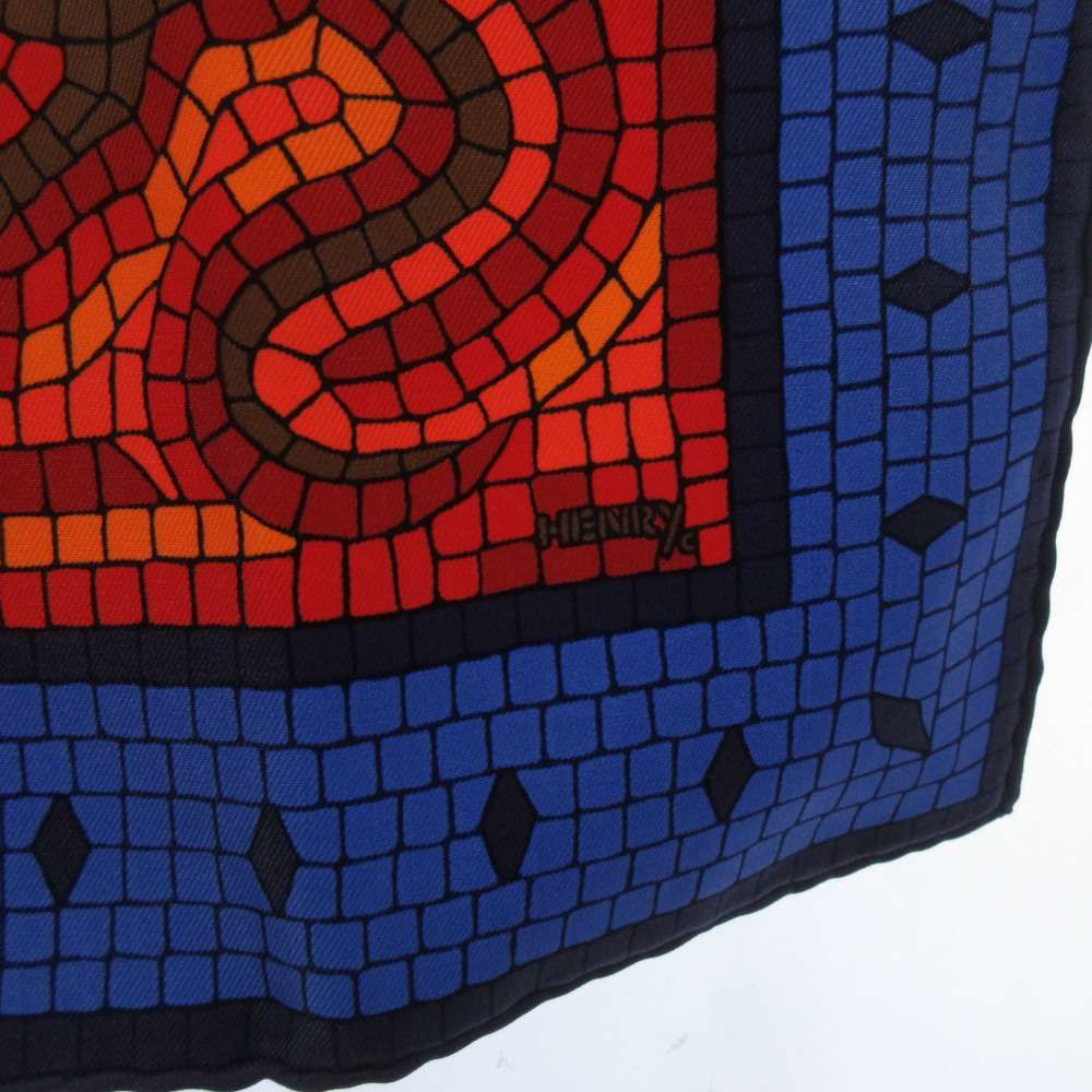 Hermes Cave Felem Carre 90 Scarf Large Square Silk Multicolor — view 5