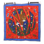 Hermes Cave Felem Carre 90 Scarf Large Square Silk Multicolor — view 2