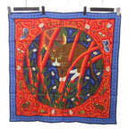 Hermes Cave Felem Carre 90 Scarf Large Square Silk Multicolor — view 3
