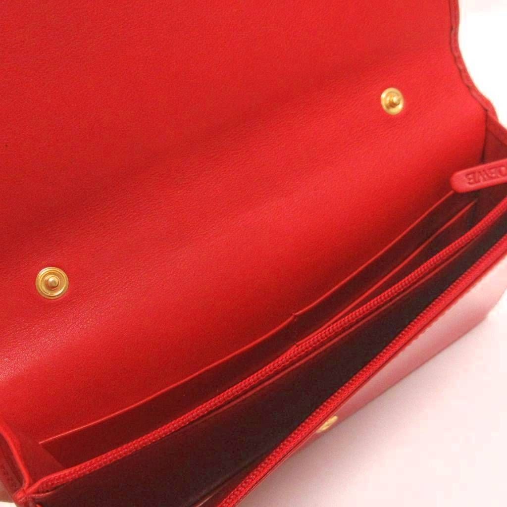 Loewe Vintage Anagram Shoulder Wallet Coin Purse Leather — view 7