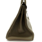 Hermes Birkin 35 Veau Epsom Handbag Etoupe — view 4