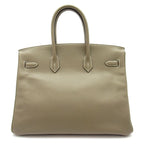 Hermes Birkin 35 Veau Epsom Handbag Etoupe — view 3