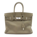 Hermes Birkin 35 Veau Epsom Handbag Etoupe
