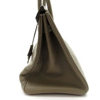 Hermes Birkin 35 Veau Epsom Handbag Etoupe — view 2