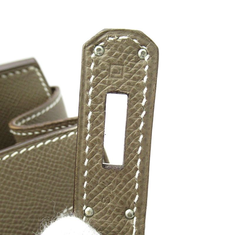 Hermes Birkin 35 Veau Epsom Handbag Etoupe — view 8