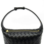 Bottega Veneta Wallace Calfskin Handbag Black — view 2
