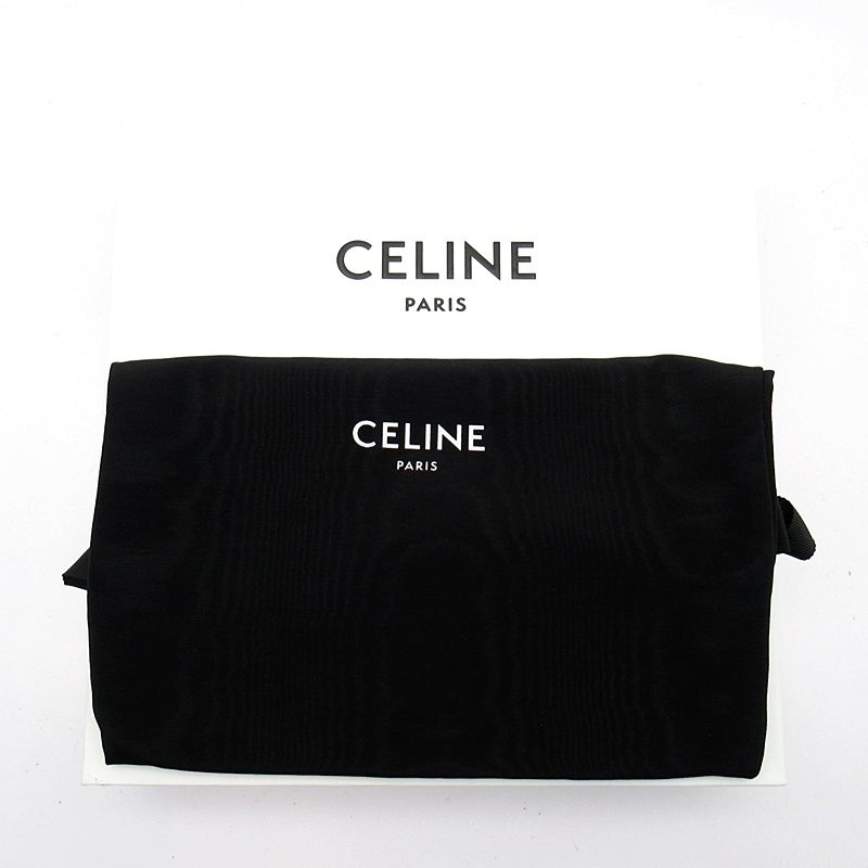 Celine Large Strap Wallet Calfskin Gray — view 7