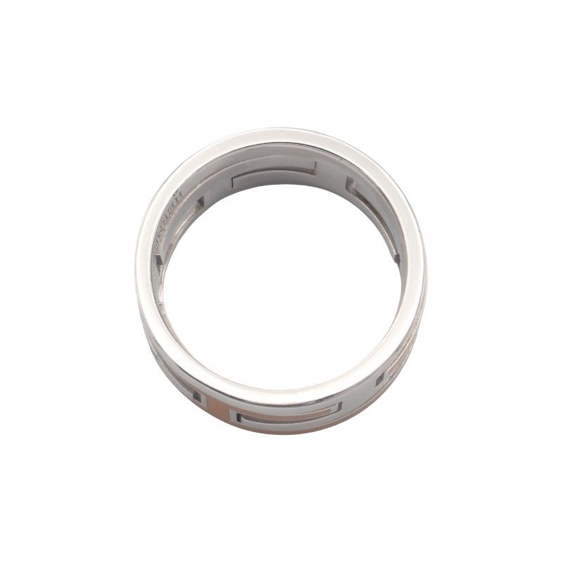 Hermes Move Ash Ring 925 Sterling Silver Orange 55 — view 6