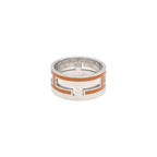 Hermes Move Ash Ring 925 Sterling Silver Orange 55 — view 4