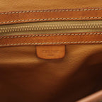 Celine Messenger Bag Macadam Pattern Leather Brown — view 5