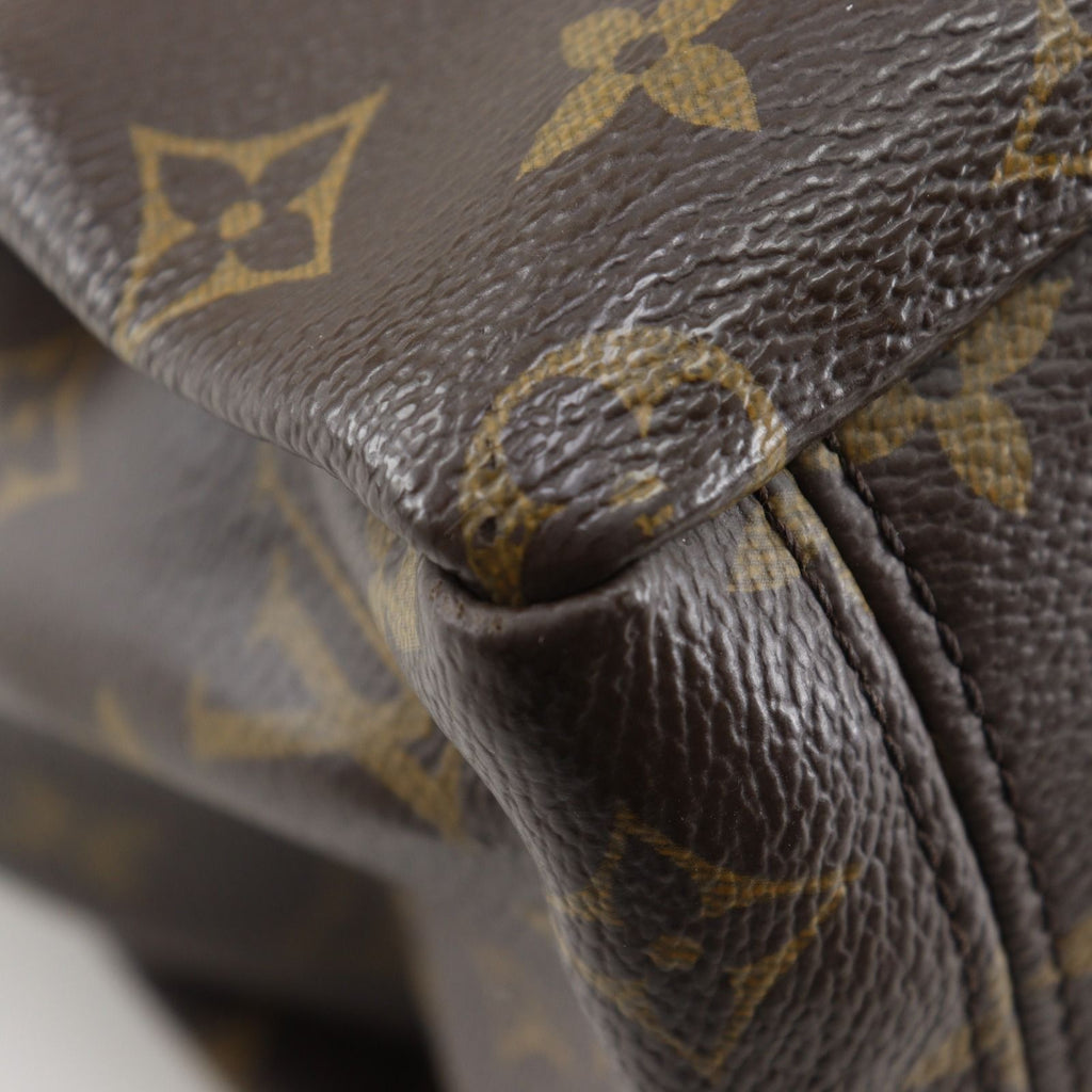 Louis Vuitton Pallas 2-Way Shoulder Monogram Canvas Brown Handbag — view 4
