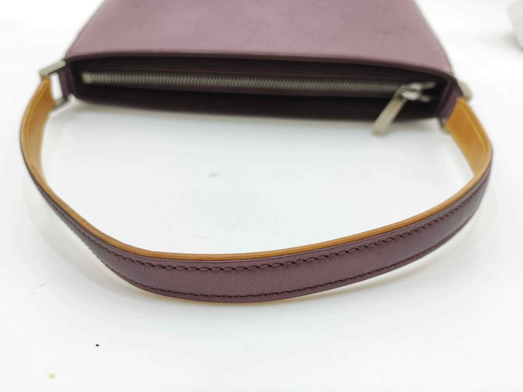 Louis Vuitton Monogram Matt Fowler Violet Coating Calf Leather Shoulder — view 5