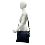 Gucci With Key Guccissima GG Patter Leather Shoulder Bag Cross Dark Navy — view 2