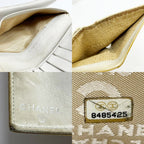 Chanel Kiss Lock Wallet Camellia Patent Box with Card and Beige — view 7