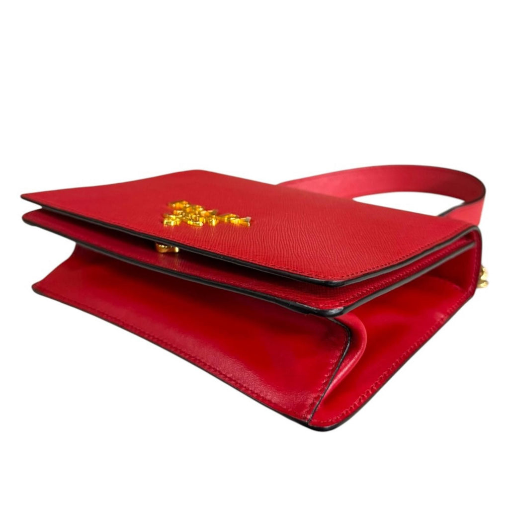 Prada Saffiano Shoulder Bag Leather — view 6
