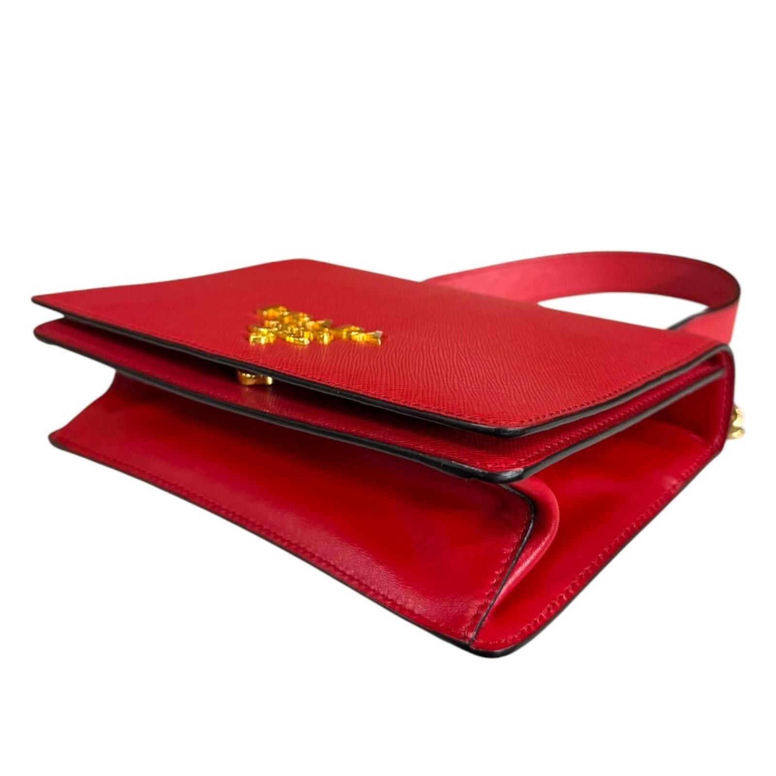 Prada Saffiano Shoulder Bag Leather — view 6