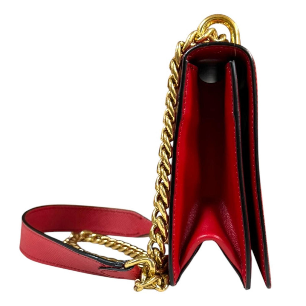 Prada Saffiano Shoulder Bag Leather — view 4