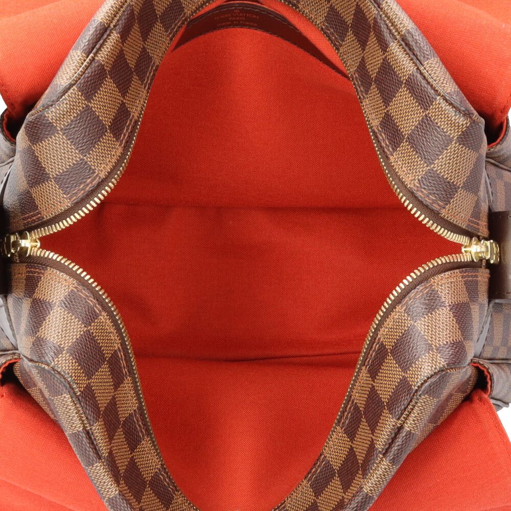 Louis Vuitton Naviglio Damier Shoulder Bag Canvas Brown — view 7