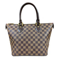 Louis Vuitton Saleya PM Damier Handbag Canvas Brown
