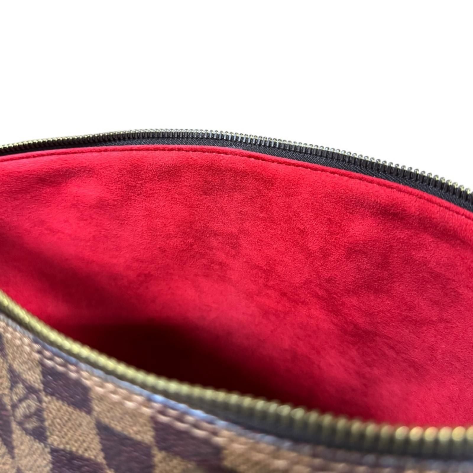 Louis Vuitton Saleya PM Damier Handbag Canvas Brown — view 9