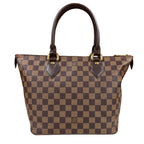 Louis Vuitton Saleya PM Damier Handbag Canvas Brown — view 3