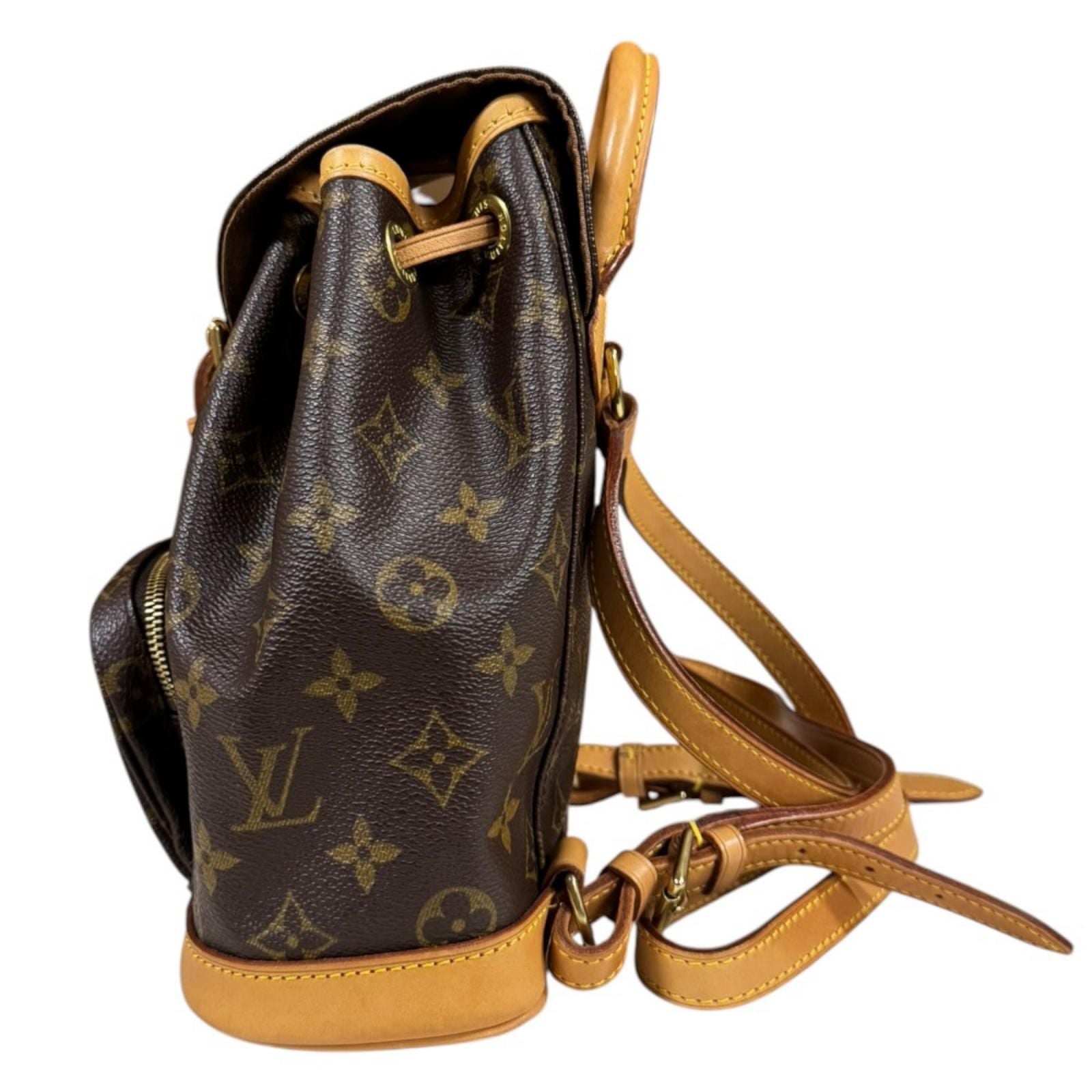 Louis Vuitton Mini Montsouris Monogram Backpack Canvas