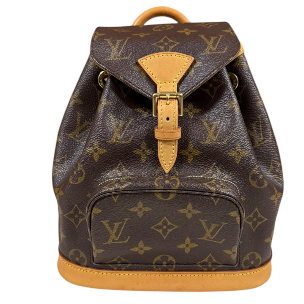 Louis Vuitton Mini Montsouris Monogram Backpack Canvas