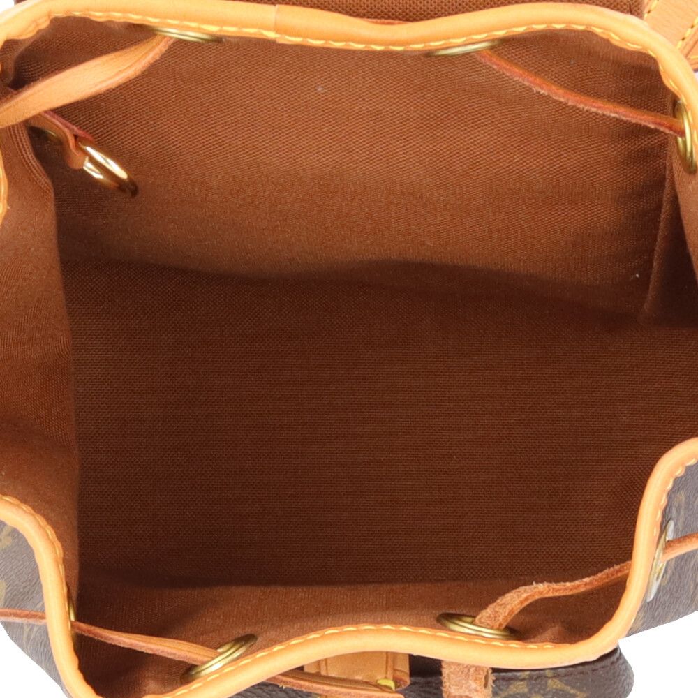 Louis Vuitton Mini Montsouris Monogram Backpack Canvas
