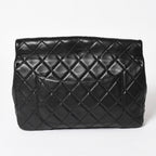 Chanel 2.55 Roll Clutch CC Logo Lambskin Black Ruthenium — view 2