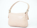 Fendi Mamma Bucket Shoulder Bag Leather Pink