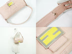 Fendi Mamma Bucket Shoulder Bag Leather Pink