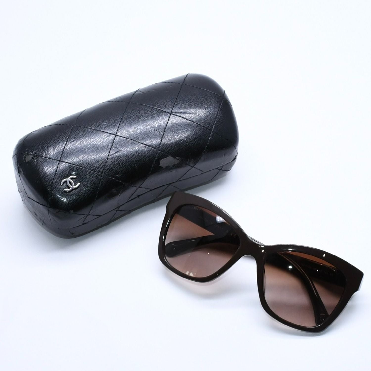 Chanel Sunglasses Eyewear CC Logo S5 Brown