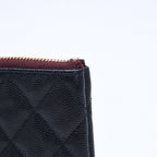 Chanel Classic Mini Pouch Stand CC Logo Caviar Leather — view 4