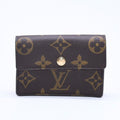 Louis Vuitton Porte Monnaie Arcodian Monogram Canvas Brown Coin Purse Card Case