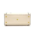 Gucci Shoulder Bag Diana Small Tote Ivory Leather Gold — view 4