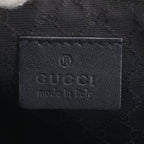 Gucci Leather Canvas Shoulder Bag Hand Brown — view 9