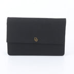 Dior Logo Clutch Hand Second Pouch Tote Black