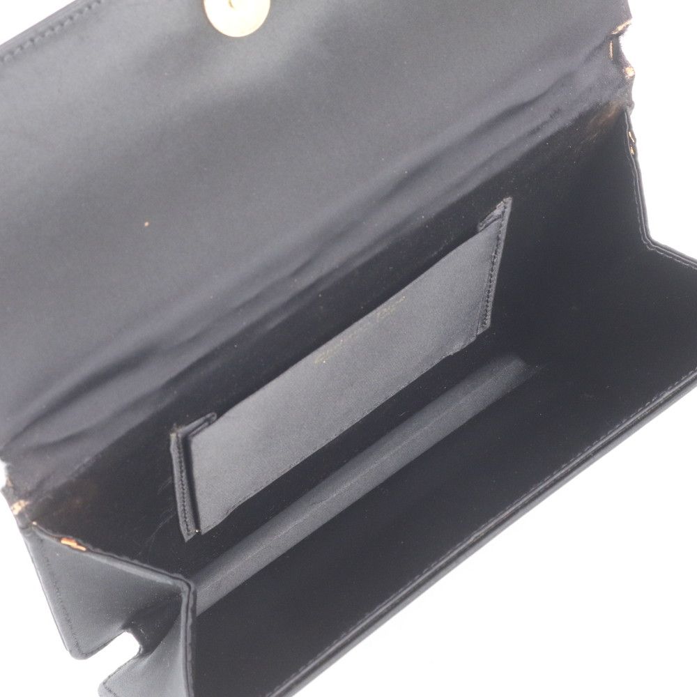 Dior Logo Clutch Hand Second Pouch Tote Black — view 6