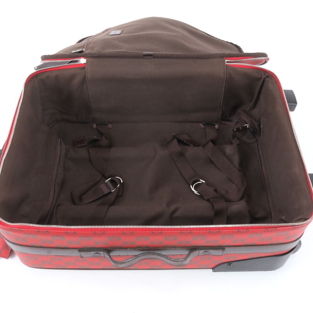 Loewe Anagram Repeat Leather Suitcase Carry Case Bag Trunk — view 9