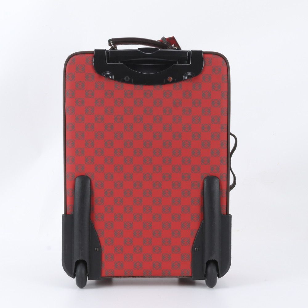 Loewe Anagram Repeat Leather Suitcase Carry Case Bag Trunk — view 4