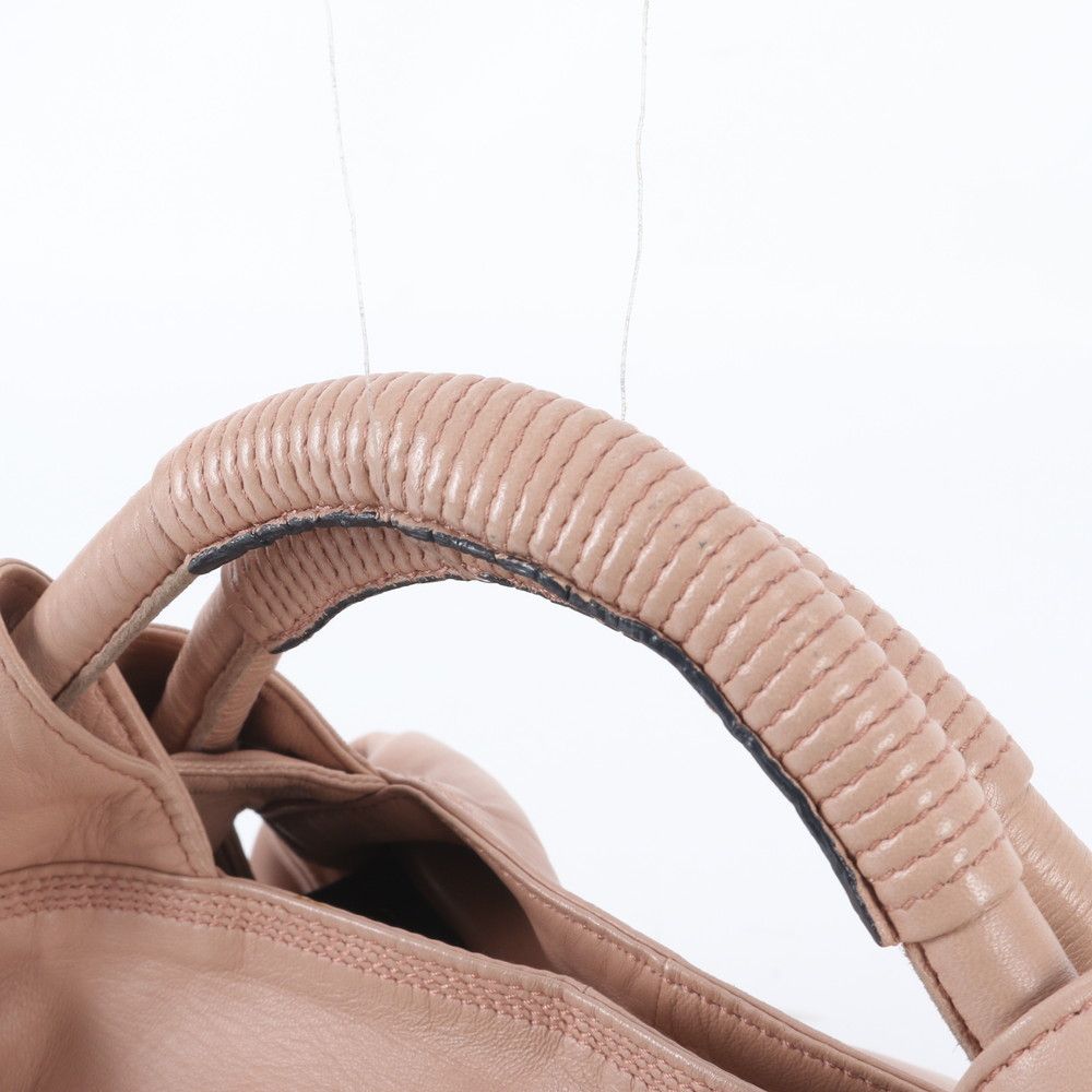 Loewe Anagram Nappa Aire Leather Handbag Tote Pink — view 2