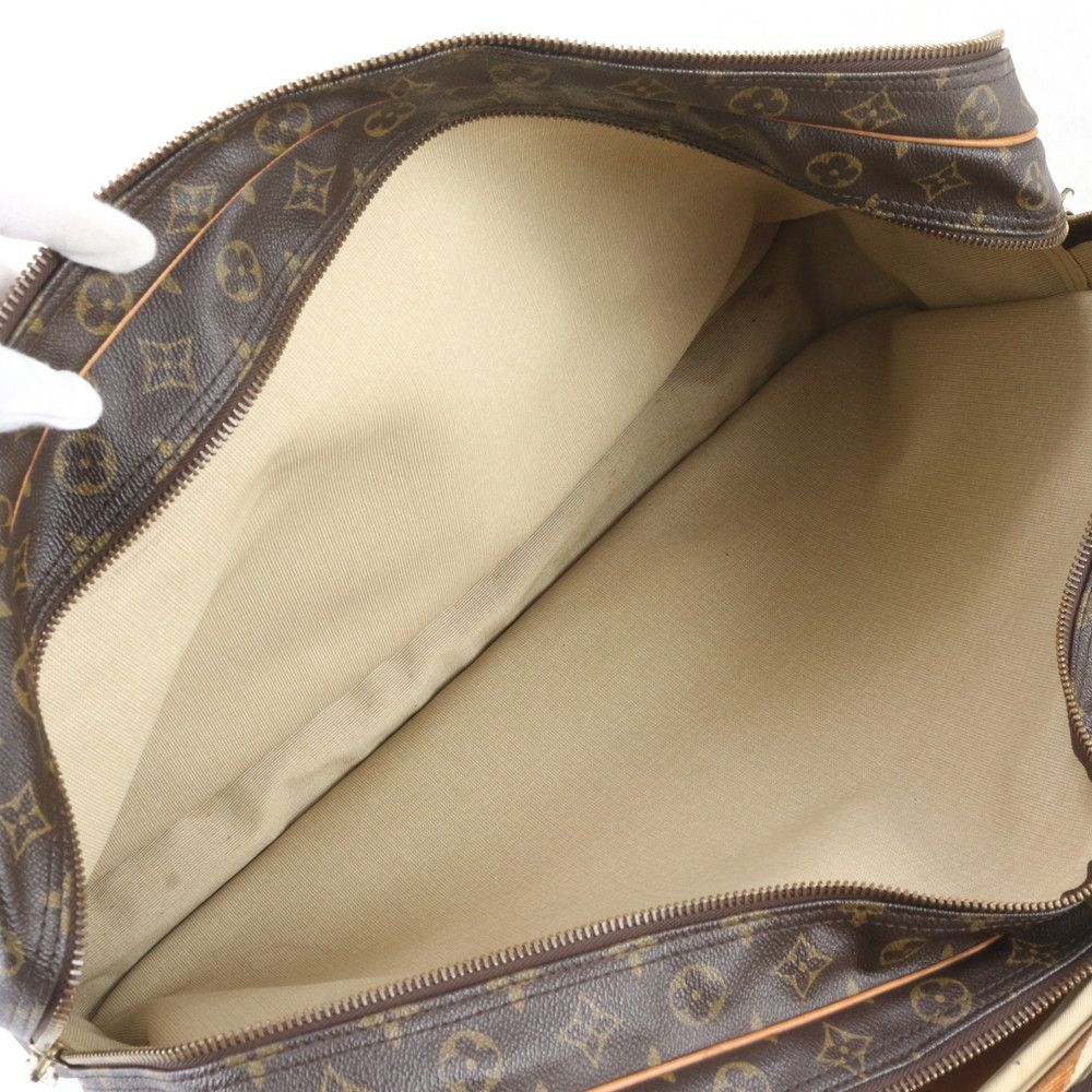 Louis Vuitton Monogram Sirius 55 Leather Boston Bag Tote Carry — view 8
