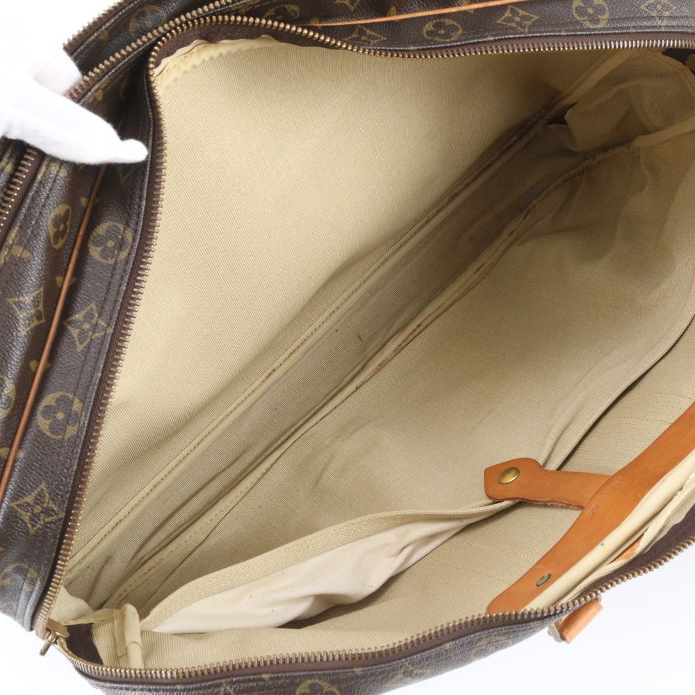 Louis Vuitton Monogram Sirius 55 Leather Boston Bag Tote Carry — view 9