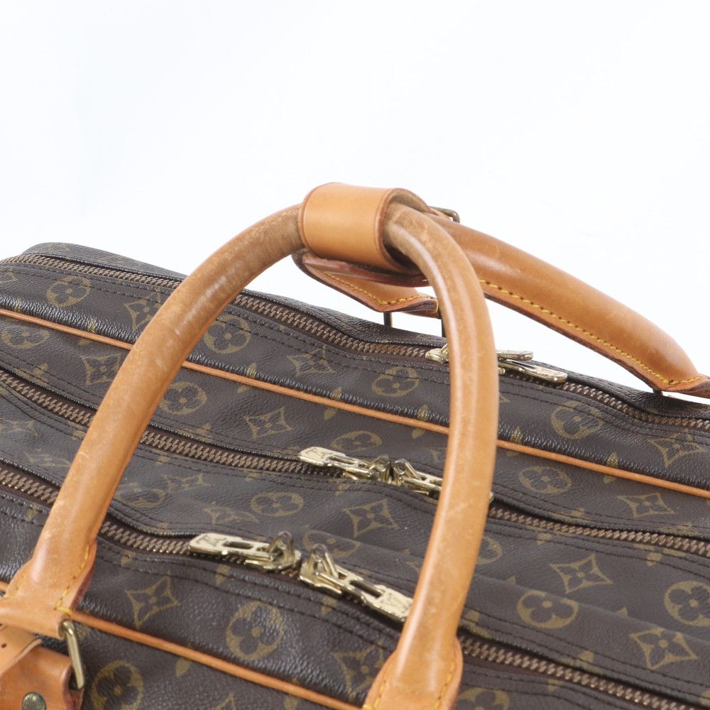 Louis Vuitton Monogram Sirius 55 Leather Boston Bag Tote Carry — view 2