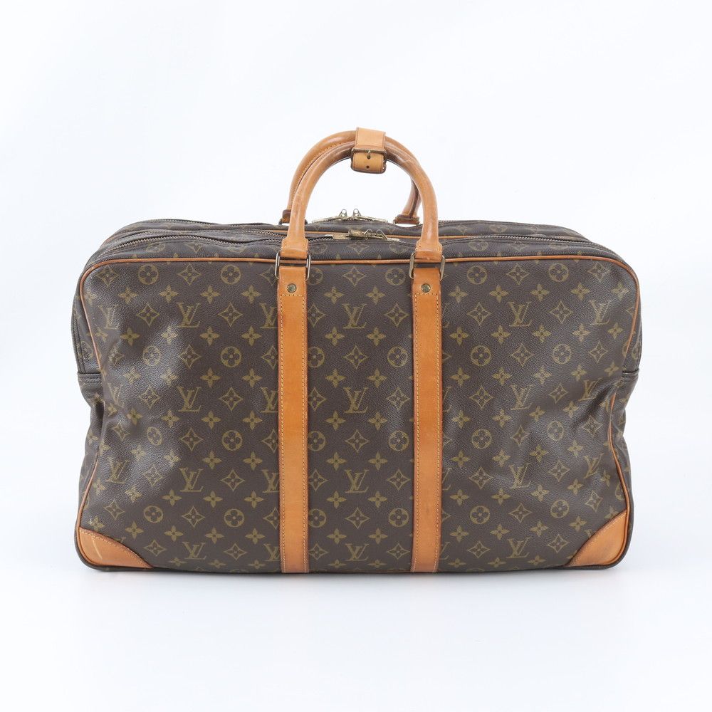 Louis Vuitton Monogram Sirius 55 Leather Boston Bag Tote Carry — view 3