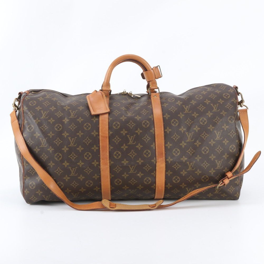 Louis Vuitton Monogram Keepall Bandouliere 60 2-Way Boston Bag Crossbody