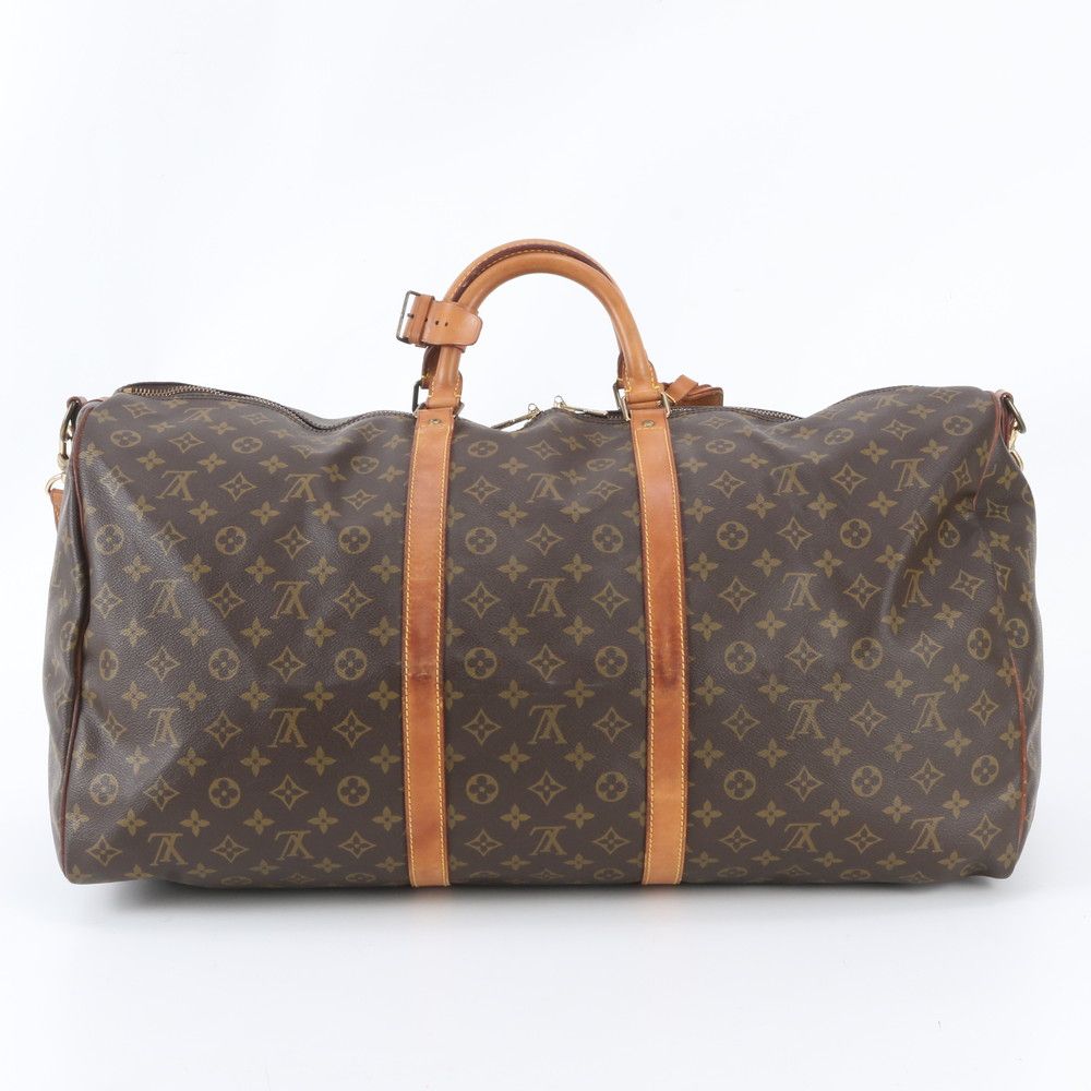 Louis Vuitton Monogram Keepall Bandouliere 60 2-Way Boston Bag Crossbody — view 3