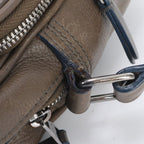 Louis Vuitton Cuir Bequia Trotteur Leather Shoulder Bag Crossbody Messenger — view 9
